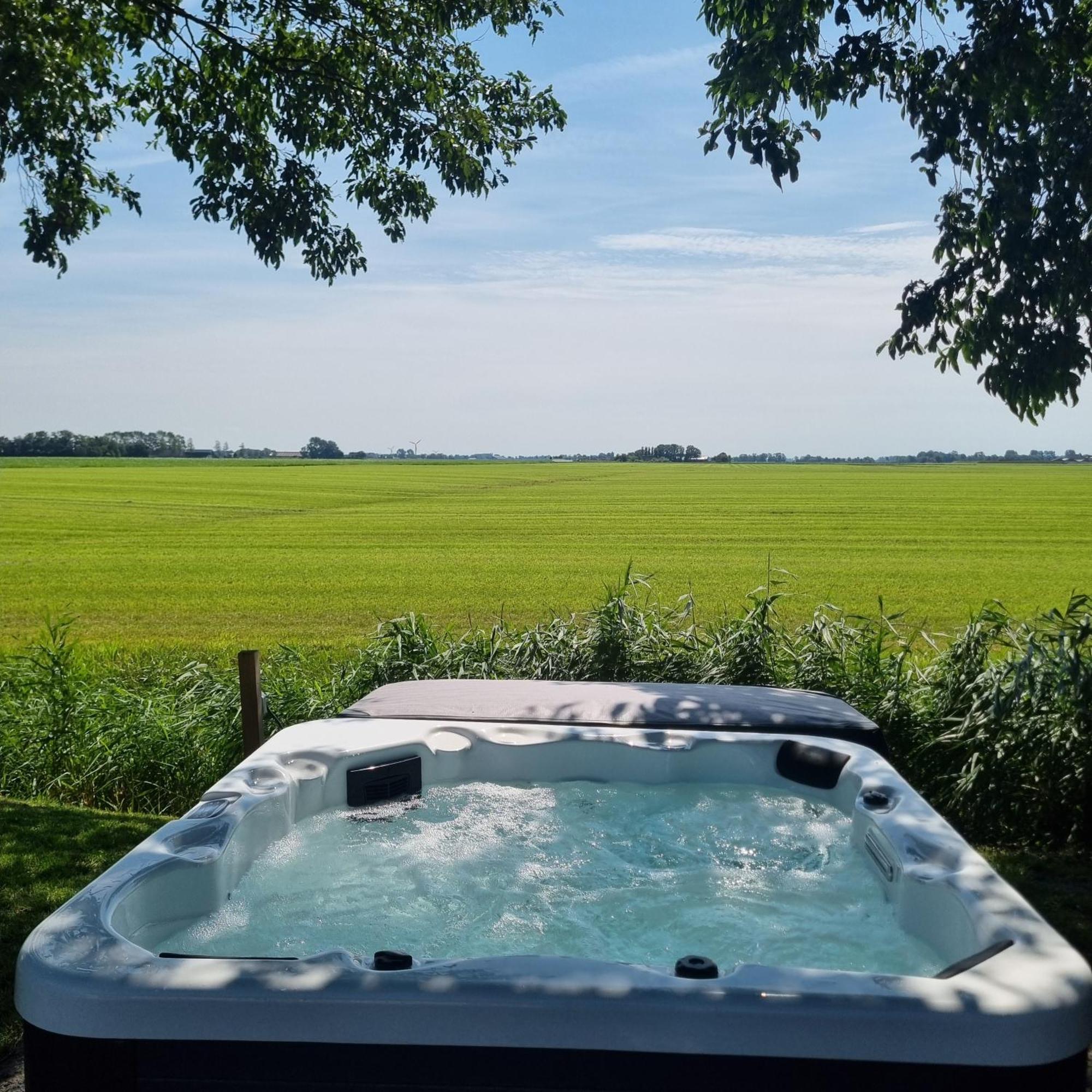 Luxus Familienvilla Mit Jacuzzi & Sauna 2 Tzummarum Eksteriør billede